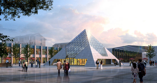 砀山金字塔网架