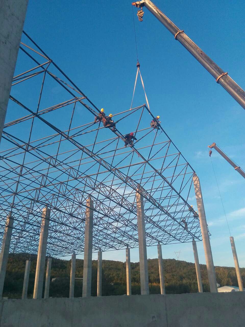 砀山汪清物流园网架