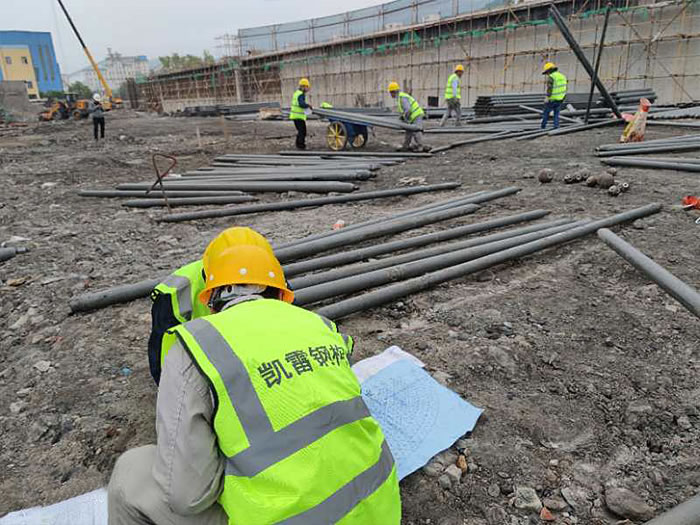 砀山螺栓球网架结构