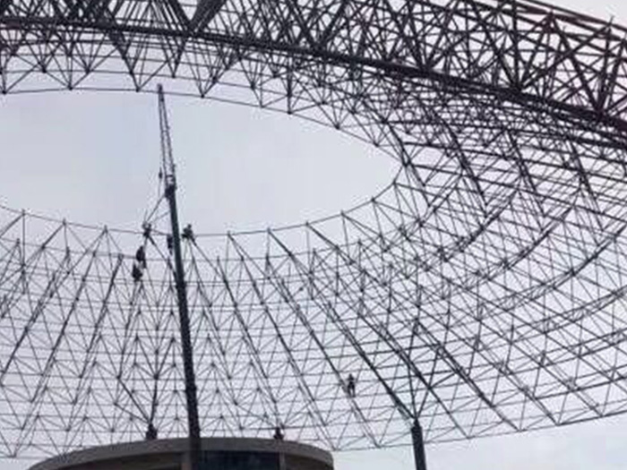 砀山篮球馆球形网架厂家价格